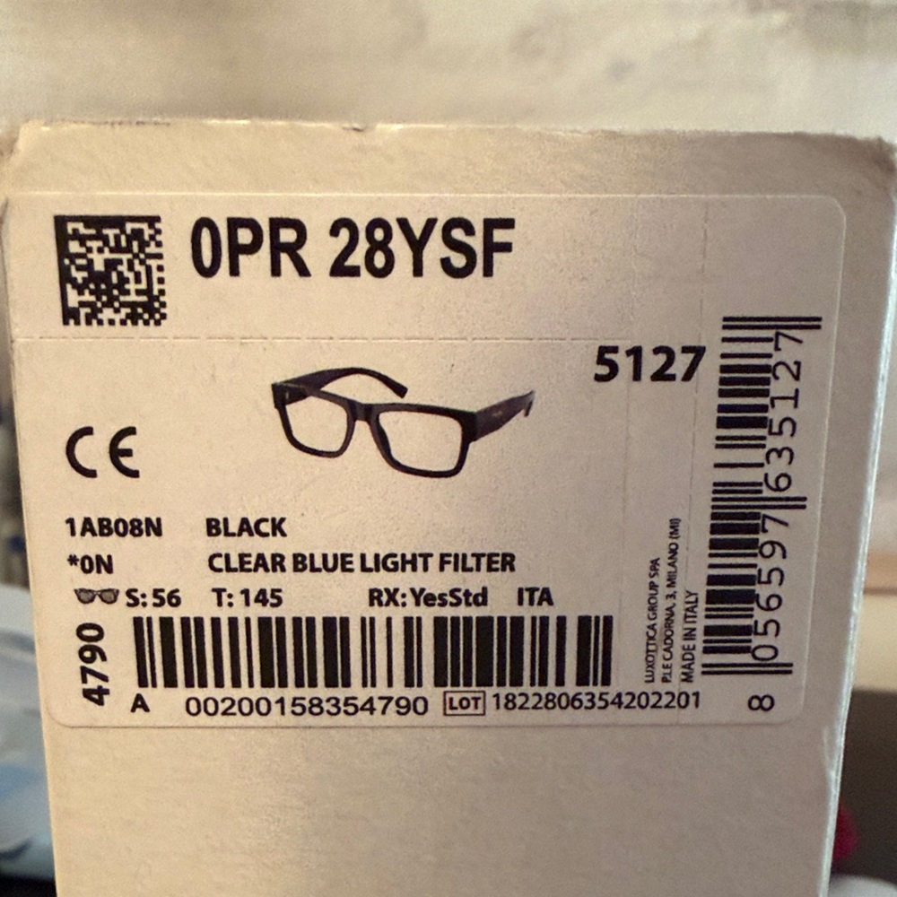Black Blue Light Filter Glasses - Picture 2 of 6